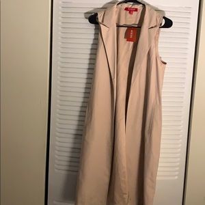 Tan Guess Duster Vest